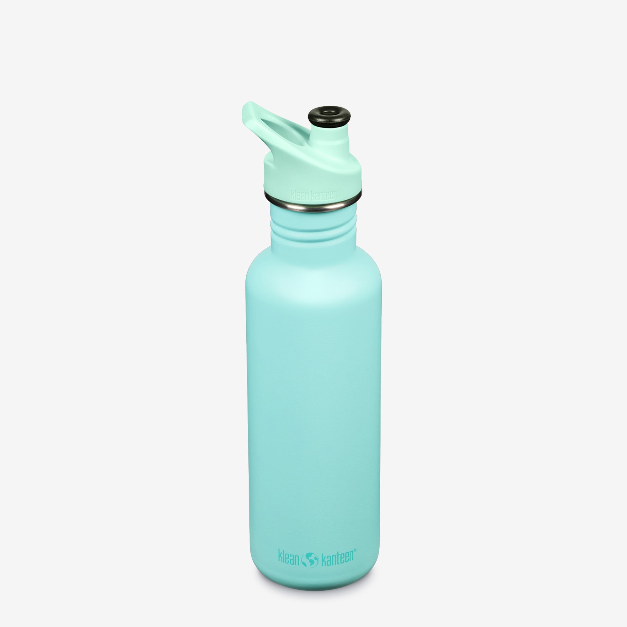 Custom Slim Water Bottle With Flip-top Lid
