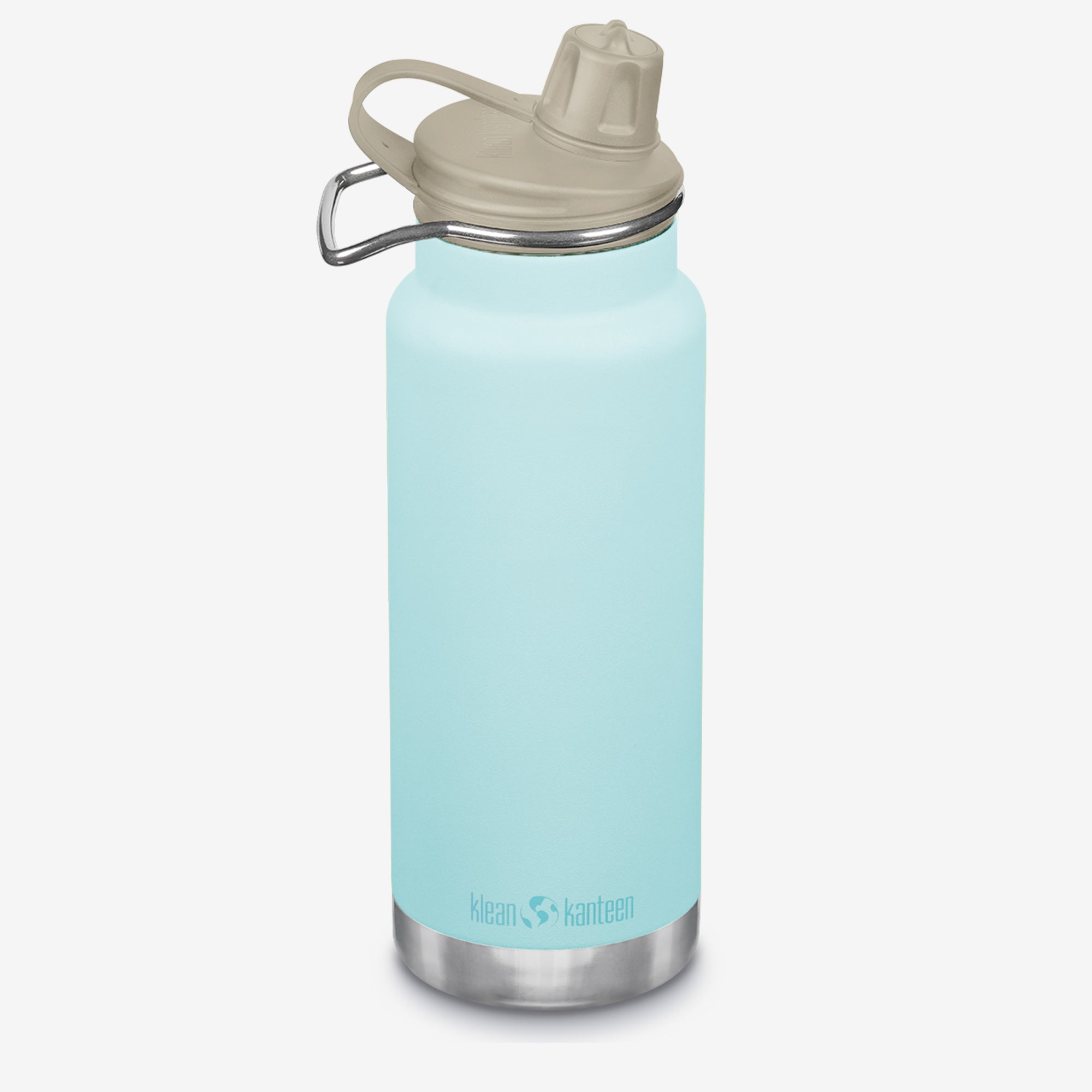 32oz Stainless Steel Sport Bottle Straw Cap | Lifefactory Turquoise