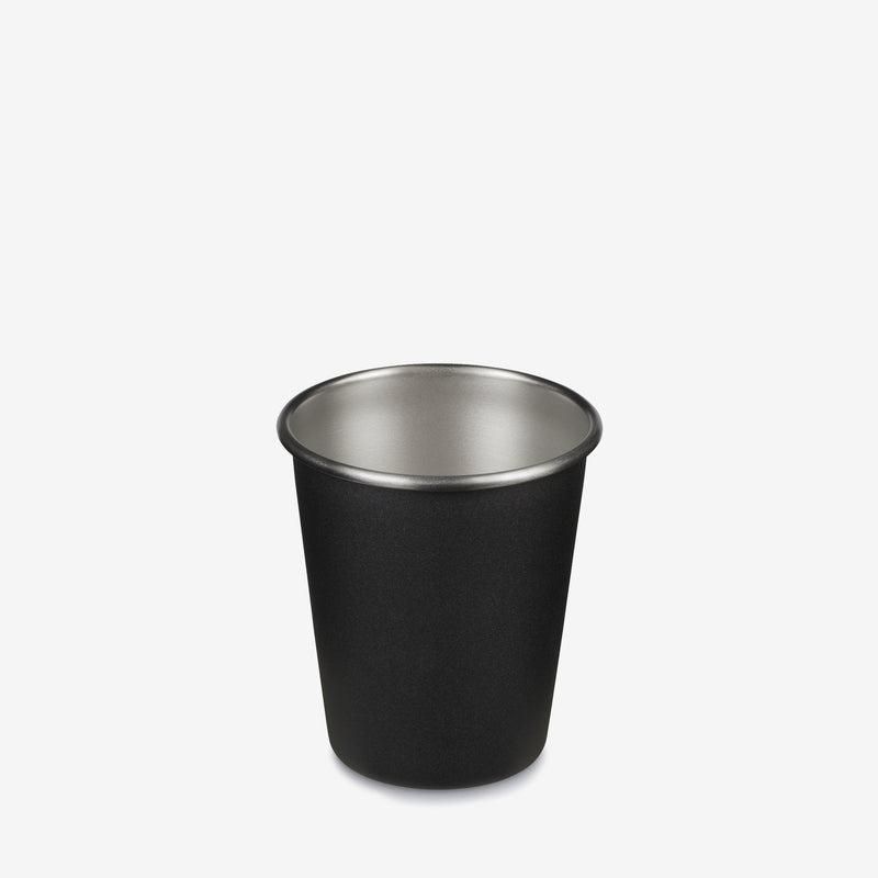 10 oz Steel Cup - Black