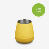 Wine Tumbler - Old Gold yellow color - 2 for $40