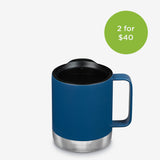 12oz Camp Mug - dark denim blue - 2 for $40