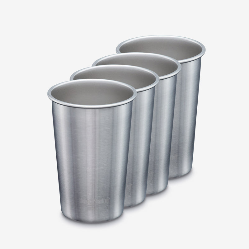 Cup Kanteen Pint | Steel 4-Pack Klean 16 Stainless oz