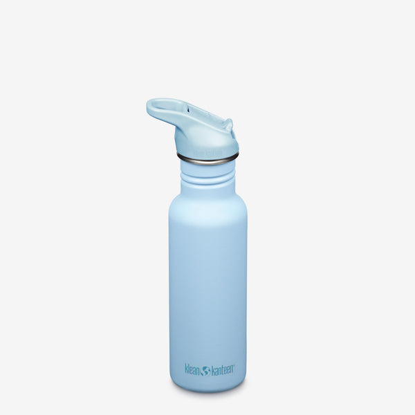 18oz Water Bottle with Flip Seal Sport Cap - Clear Sky color