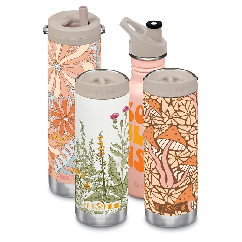 Spring Graphics collection of bottles and tumblers