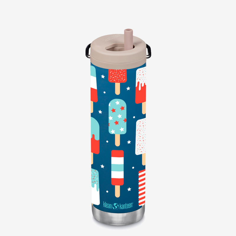 20oz Water Bottle with Twist Cap - Popsicles