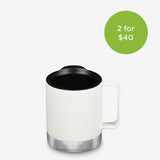 12oz Camp Mug - white - 2 for $40