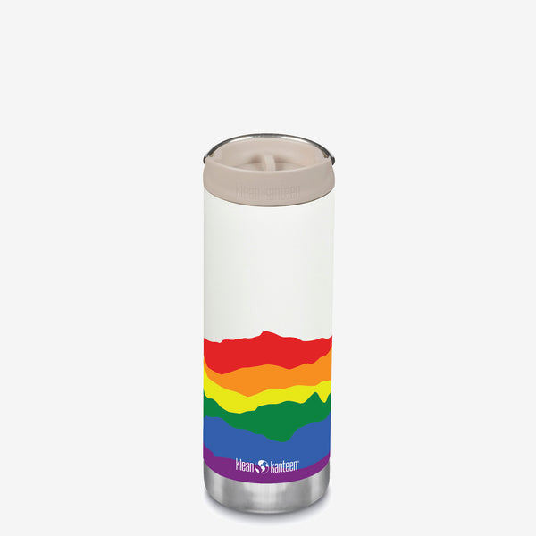 Limited Edition 16 oz TKWide Insulated Coffee Tumbler with Café Cap - Pride Month