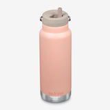 32 oz Water Bottle with Straw - Peach Parfait