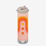 Limited Edition 20 oz TKWide Insulated Water Bottle with Twist Cap - Rollercoaster of Love