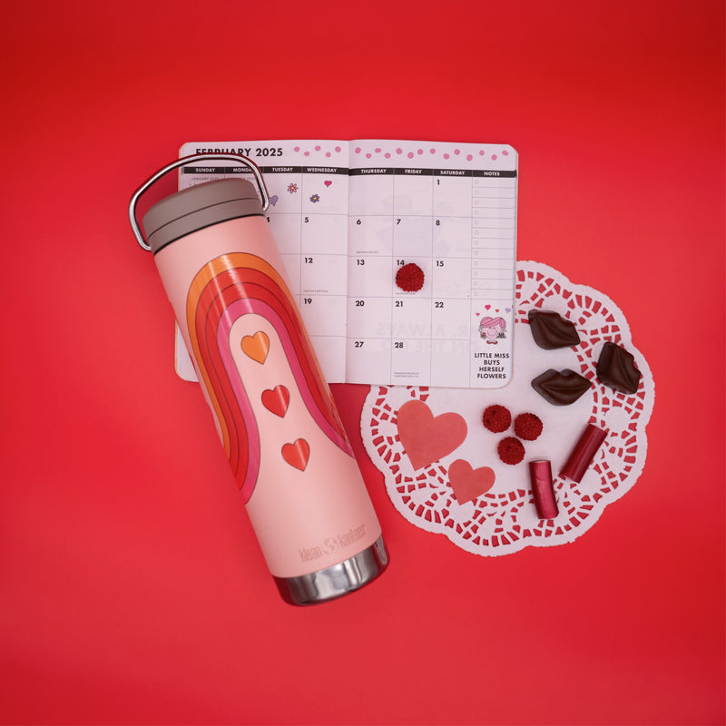 Limited Edition 20 oz TKWide Insulated Water Bottle with Twist Cap - Rollercoaster of Love