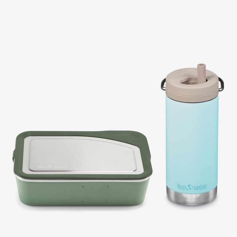 Kid's Lunch Box and Bottle Set