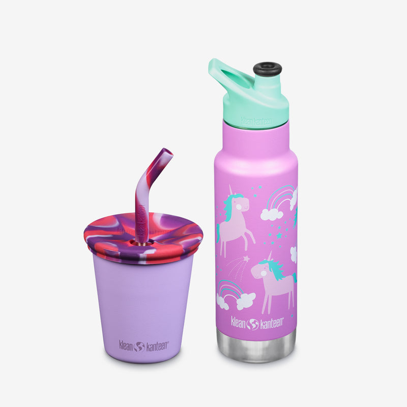 Kids' Sippy Cup and Water Bottle Set