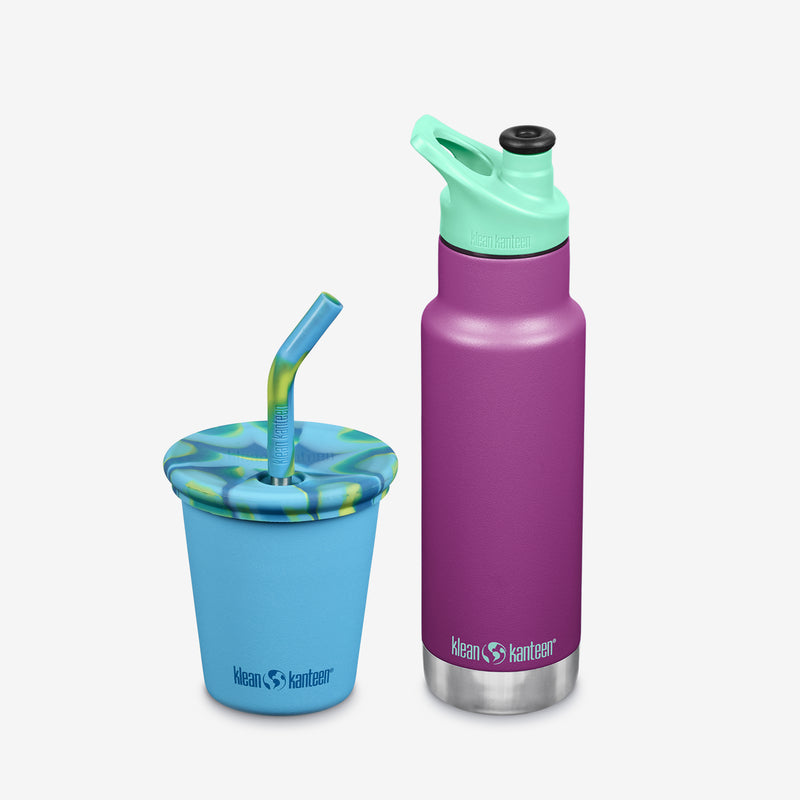 Kids' Sippy Cup and Water Bottle Set