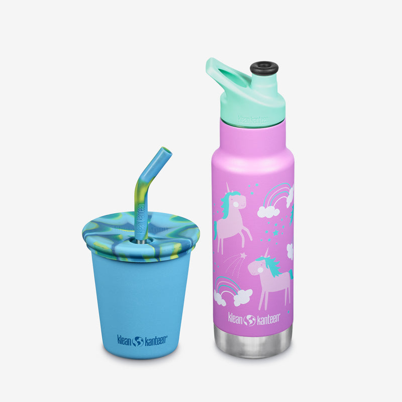 Kids' Sippy Cup and Water Bottle Set