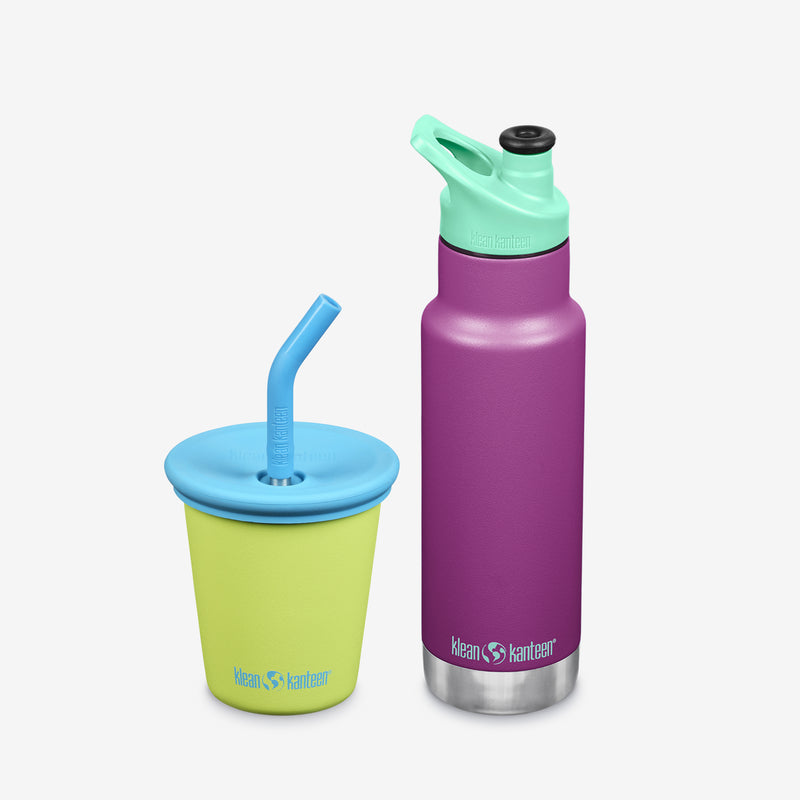 Kids' Sippy Cup and Water Bottle Set