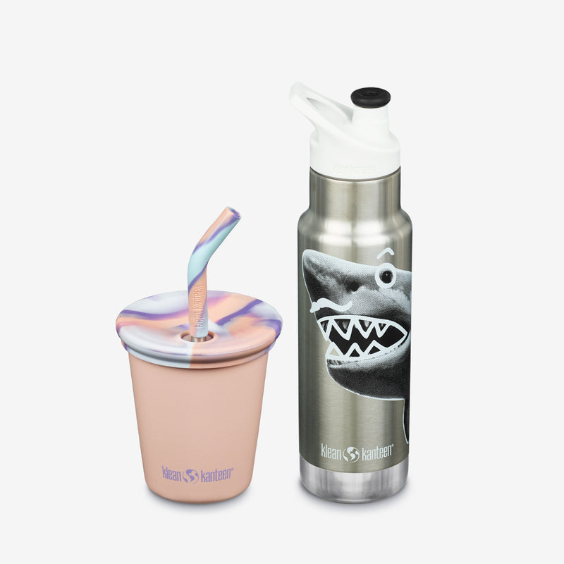 Kids' Sippy Cup and Water Bottle Set