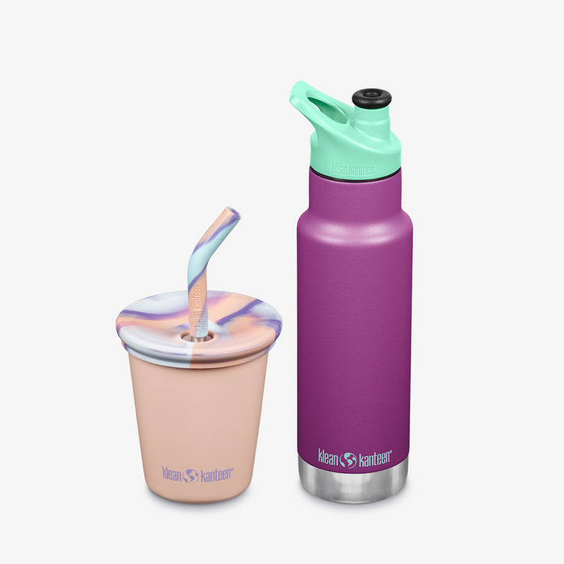 Kids' Sippy Cup and Water Bottle Set