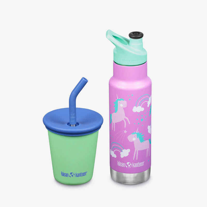 Kids' Sippy Cup and Water Bottle Set