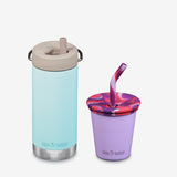 Kid's Sippy Cup and Wide Water Bottle Set