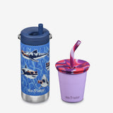 Kid's Sippy Cup and Wide Water Bottle Set