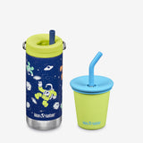 Kid's Sippy Cup and Wide Water Bottle Set