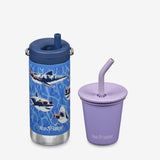 Kid's Sippy Cup and Wide Water Bottle Set