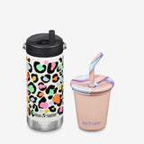 Kid's Sippy Cup and Wide Water Bottle Set