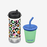 Kid's Sippy Cup and Wide Water Bottle Set