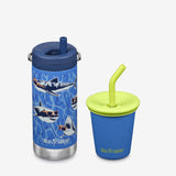 Kid's Sippy Cup and Wide Water Bottle Set