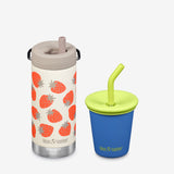 Kid's Sippy Cup and Wide Water Bottle Set