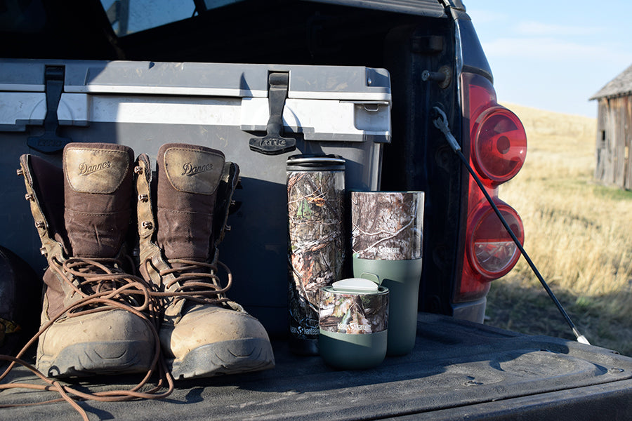 16oz TKWide Insulated Coffee Tumbler with Café Cap - Mossy Oak