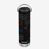 20oz Water Bottle with Twist Cap - Fireworks