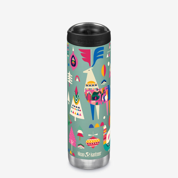 Limited Edition 20 oz TKWide Insulated Coffee Tumbler with Café Cap – Holiday Scandi