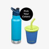 Kids Water bottle and Sippy Cup bundle set