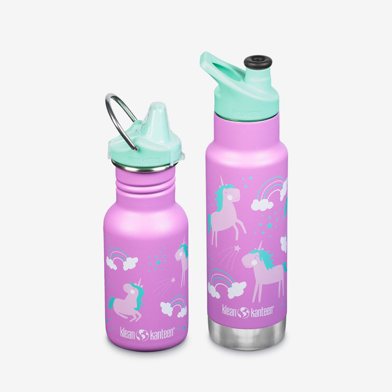 Wholesale Kids' Water Bottles - Unicorns, 18 oz