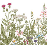 Wildflowers pattern graphic