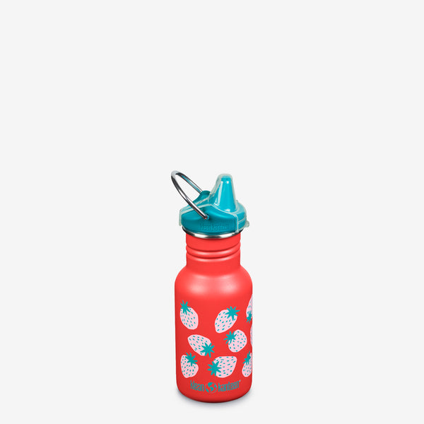 Kids Water Bottle with Straw for School Leak Proof Toddler Water Bottle for Boys & Girls, Size: 8, Red