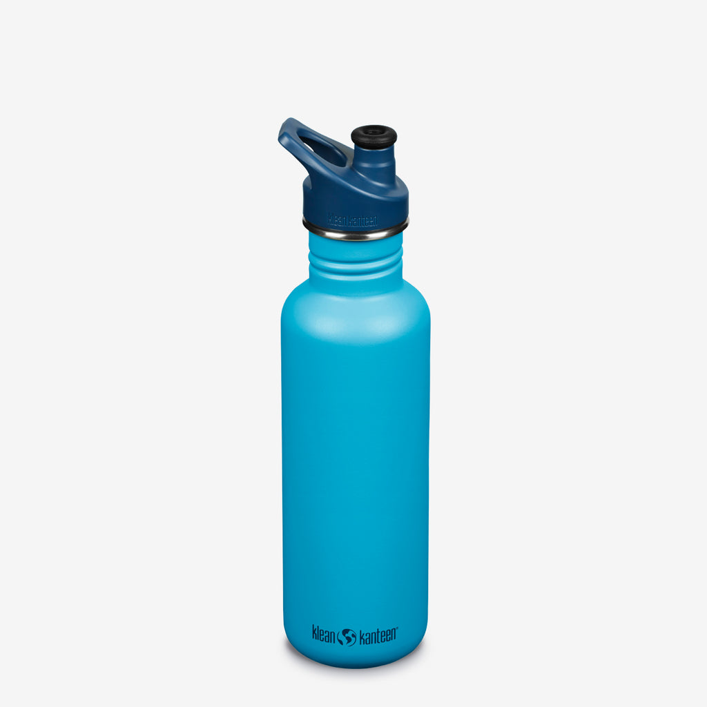 18 oz Stainless Steel Water Bottle- Teal