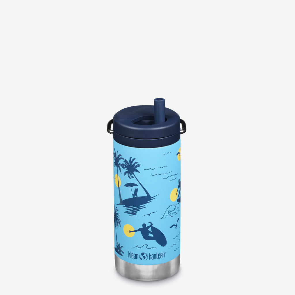Replacement Kids Water Bottle Lid and Straw 